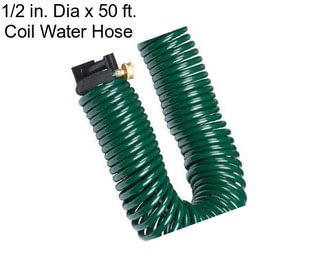 1/2 in. Dia x 50 ft. Coil Water Hose