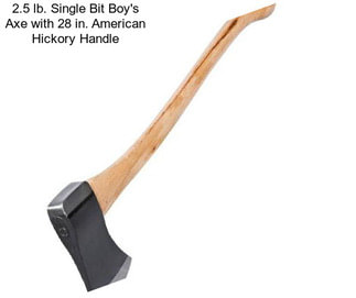 2.5 lb. Single Bit Boy\'s Axe with 28 in. American Hickory Handle