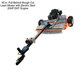 46 in. Pull Behind Rough Cut Lawn Mower with Electric Start 20HP DHT Engine