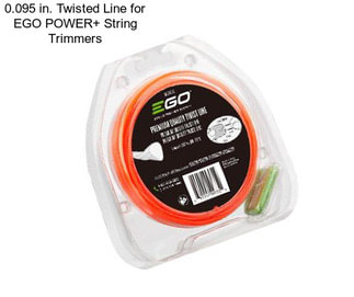 0.095 in. Twisted Line for EGO POWER+ String Trimmers