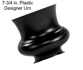 7-3/4 in. Plastic Designer Urn