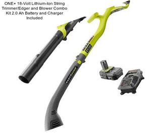 ONE+ 18-Volt Lithium-Ion String Trimmer/Edger and Blower Combo Kit 2.0 Ah Battery and Charger Included