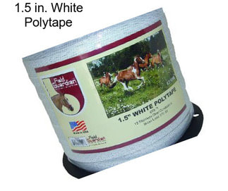 1.5 in. White Polytape
