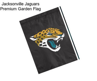 Jacksonville Jaguars Premium Garden Flag