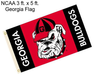 NCAA 3 ft. x 5 ft. Georgia Flag