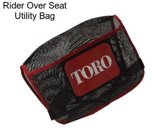 Rider Over Seat Utility Bag