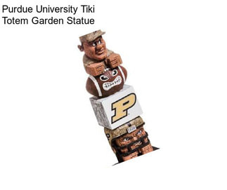 Purdue University Tiki Totem Garden Statue