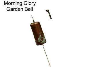 Morning Glory Garden Bell