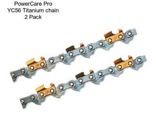 PowerCare Pro YC56 Titanium chain 2 Pack