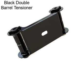 Black Double Barrel Tensioner