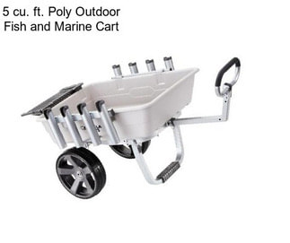 5 cu. ft. Poly Outdoor Fish and Marine Cart