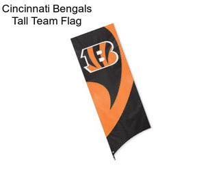 Cincinnati Bengals Tall Team Flag