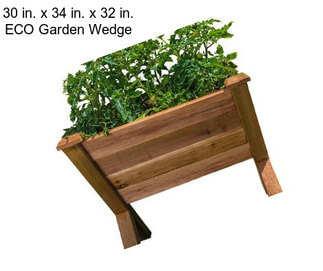 30 in. x 34 in. x 32 in. ECO Garden Wedge