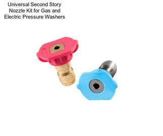 Universal Second Story Nozzle Kit for Gas and Electric Pressure Washers