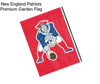 New England Patriots Premium Garden Flag