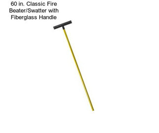 60 in. Classic Fire Beater/Swatter with Fiberglass Handle