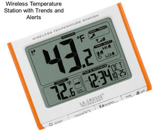 Wireless Temperature Station with Trends and Alerts