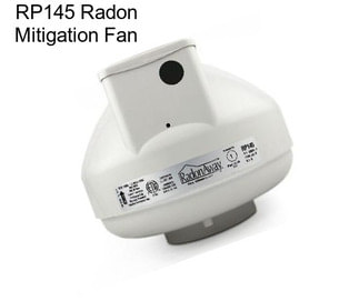 RP145 Radon Mitigation Fan