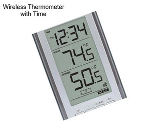 Wireless Thermometer with Time