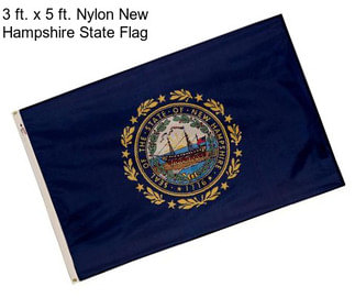 3 ft. x 5 ft. Nylon New Hampshire State Flag