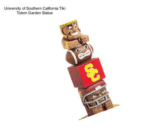University of Southern California Tiki Totem Garden Statue