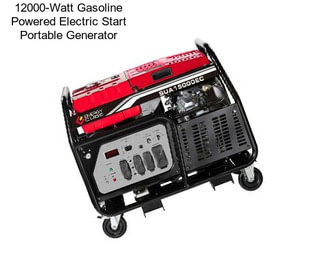 12000-Watt Gasoline Powered Electric Start Portable Generator