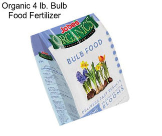 Organic 4 lb. Bulb Food Fertilizer