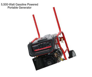 5,500-Watt Gasoline Powered Portable Generator