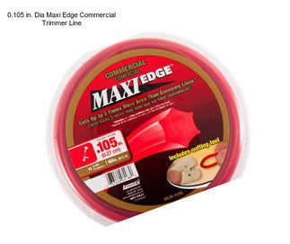 0.105 in. Dia Maxi Edge Commercial Trimmer Line
