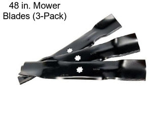 48 in. Mower Blades (3-Pack)