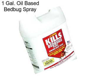 1 Gal. Oil Based Bedbug Spray