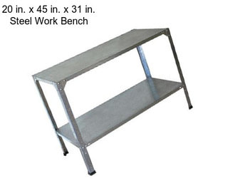 20 in. x 45 in. x 31 in. Steel Work Bench