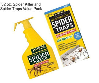 32 oz. Spider Killer and Spider Traps Value Pack