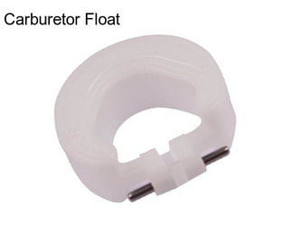 Carburetor Float