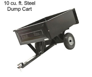 10 cu. ft. Steel Dump Cart