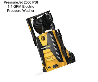 PressureJet 2000 PSI 1.4 GPM Electric Pressure Washer