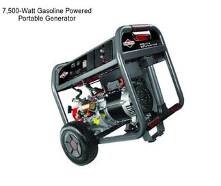 7,500-Watt Gasoline Powered Portable Generator