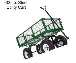 400 lb. Steel Utility Cart