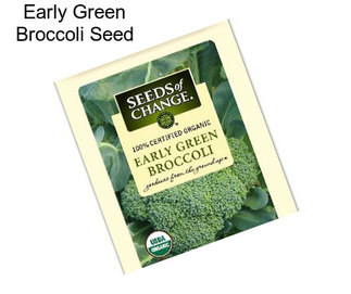 Early Green Broccoli Seed
