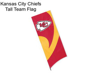 Kansas City Chiefs Tall Team Flag