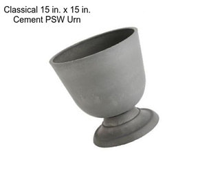 Classical 15 in. x 15 in. Cement PSW Urn