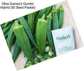 Okra Gurney\'s Gumbo Hybrid (50 Seed Packet)