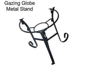 Gazing Globe Metal Stand