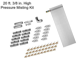 20 ft. 3/8 in. High Pressure Misting Kit