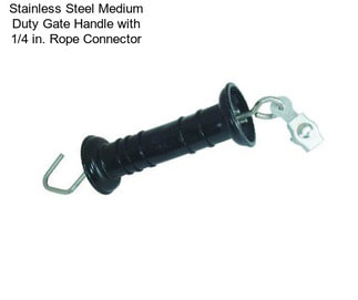 Stainless Steel Medium Duty Gate Handle with 1/4 in. Rope Connector