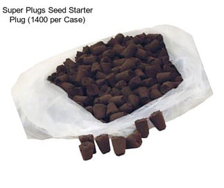 Super Plugs Seed Starter Plug (1400 per Case)