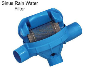 Sinus Rain Water Filter