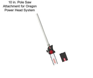 10 in. Pole Saw Attachment for Oregon Power Head System