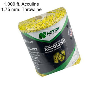 1,000 ft. Acculine 1.75 mm. Throwline