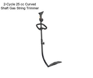 2-Cycle 25 cc Curved Shaft Gas String Trimmer